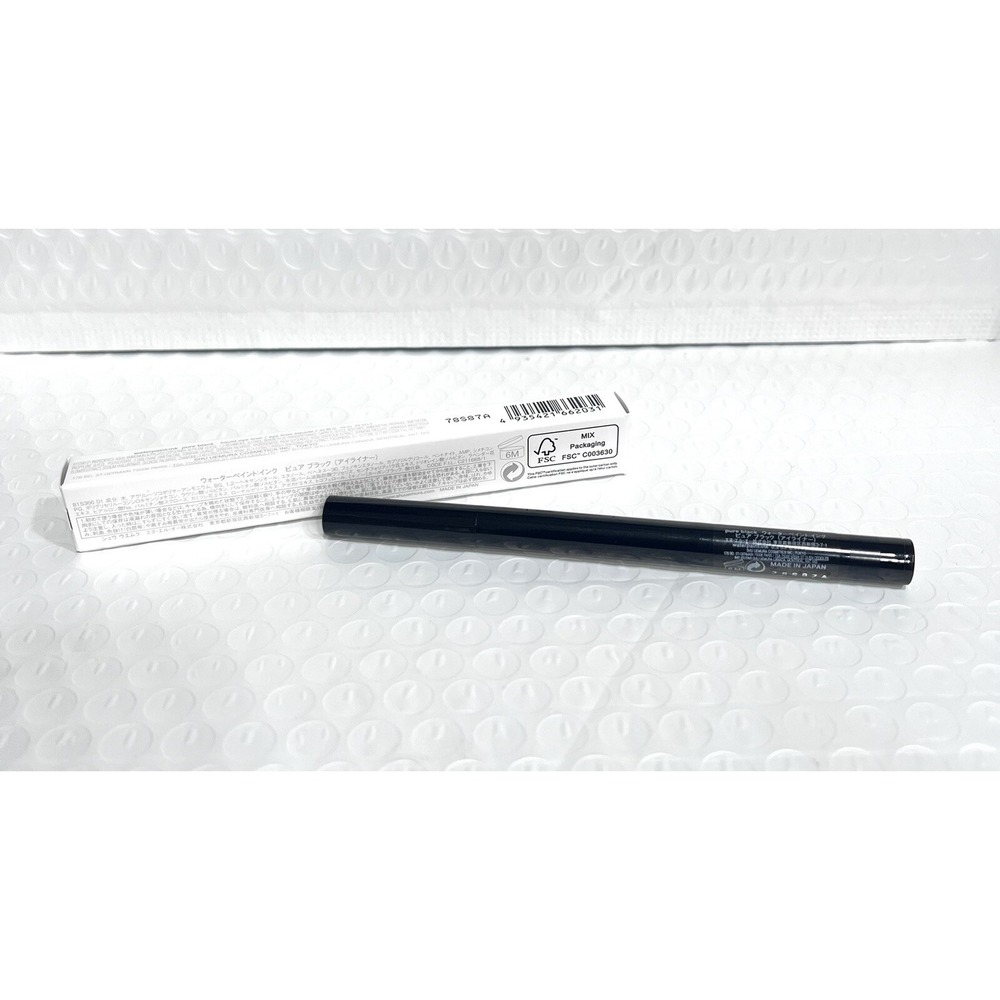 Shu Uemura Waterpaint Ink Liquid Eyeliner "Pure Black" 0.5mL Full Size New NIB - Picture 3 of 7